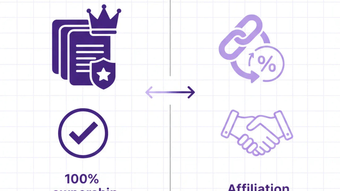 PLR vs affiliation lequel choisir pour débuter un business en ligne en 2026