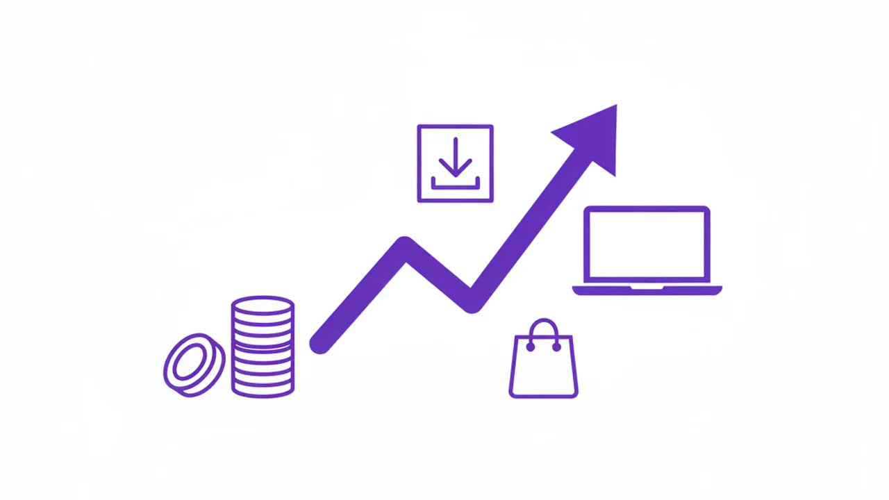 Combien peut-on gagner avec des produits PLR en vendant en ligne