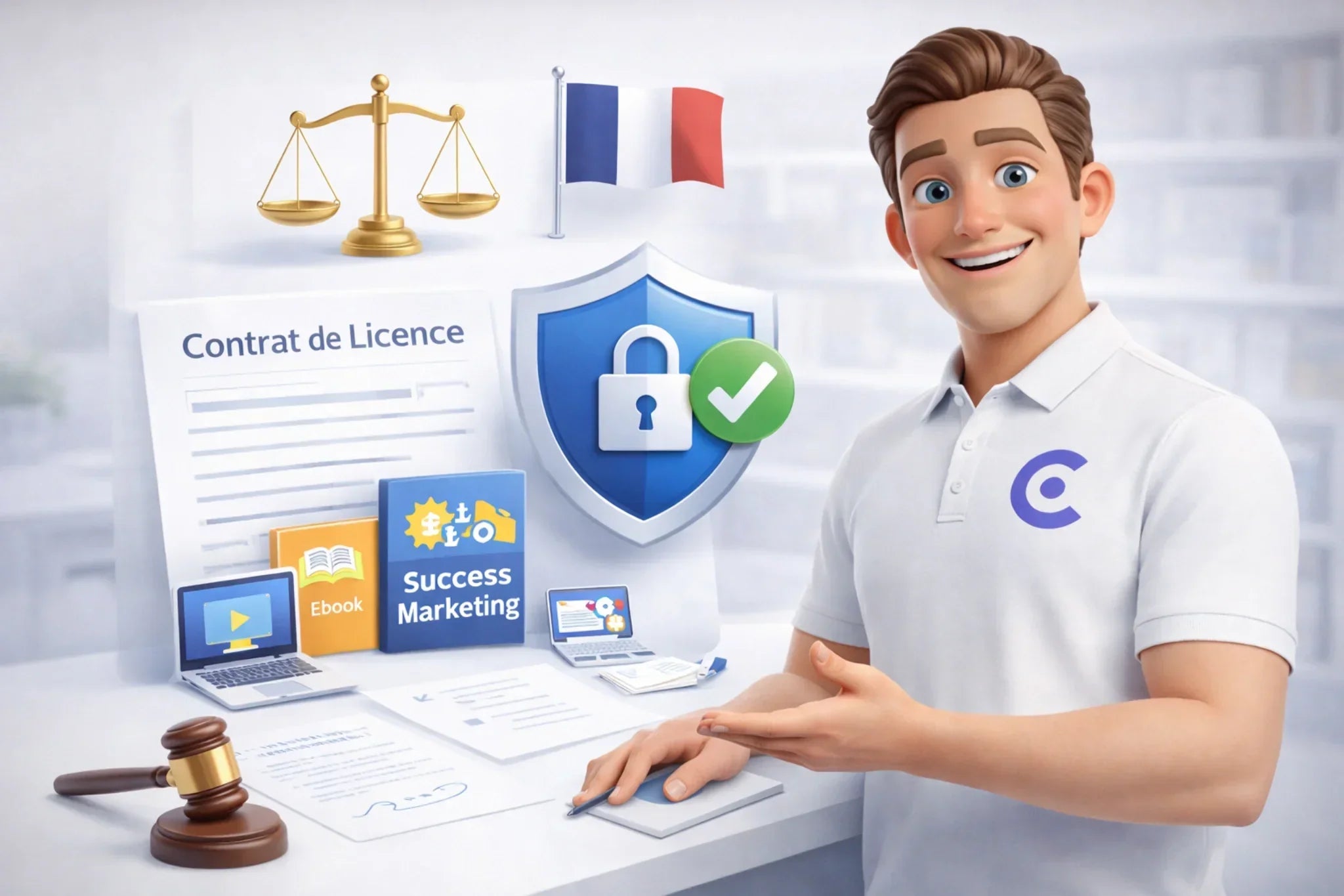 PLR légal en France et règles de vente des produits digitaux