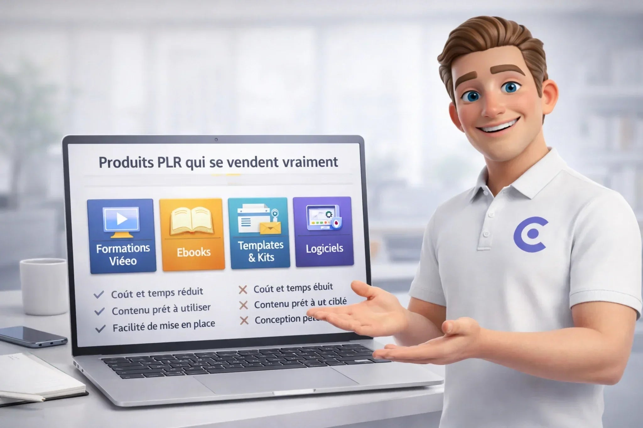 Produits PLR qui se vendent vraiment