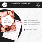 Planner pack to organize and structure your daily life