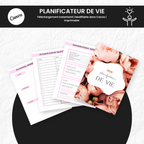 Planner pack to organize and structure your daily life