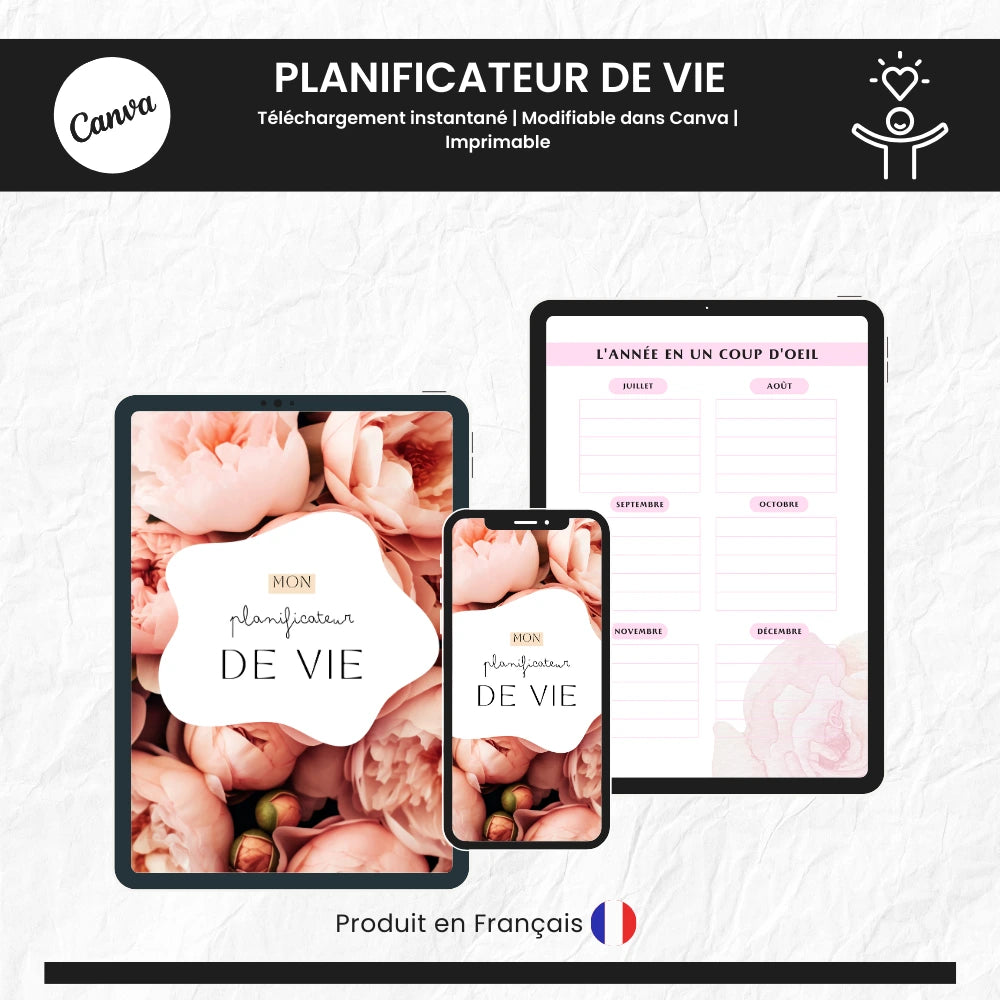 planificateur de vie captivateur