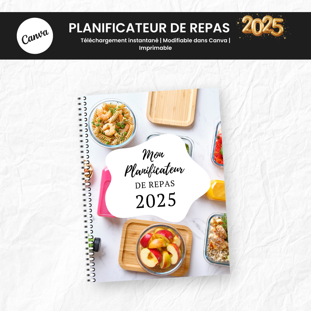 Planner pack to organize and structure your daily life