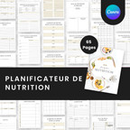 Planner pack to organize and structure your daily life