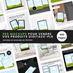 385 Mockups pour Produits Digitaux PLR - Captivateur