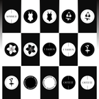 Templates PLR Icônes Instagram Mode Noir et Blanc (40 modèles à revendre)