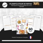 Planner pack to organize and structure your daily life