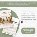 Batch Cooking Guide Pratique PLR couverture produit