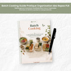 Batch Cooking guide pratique contenu pages interieures etape par etape
