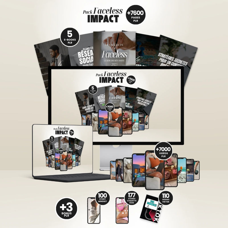 Faceless video pour créer et monétiser du contenu digital - Captivateur