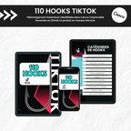 Hooks TikTok PLR 110 accroches prêtes à capter l’attention - Captivateur