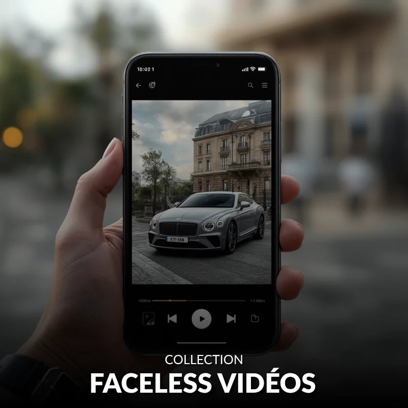 Image collection faceless video