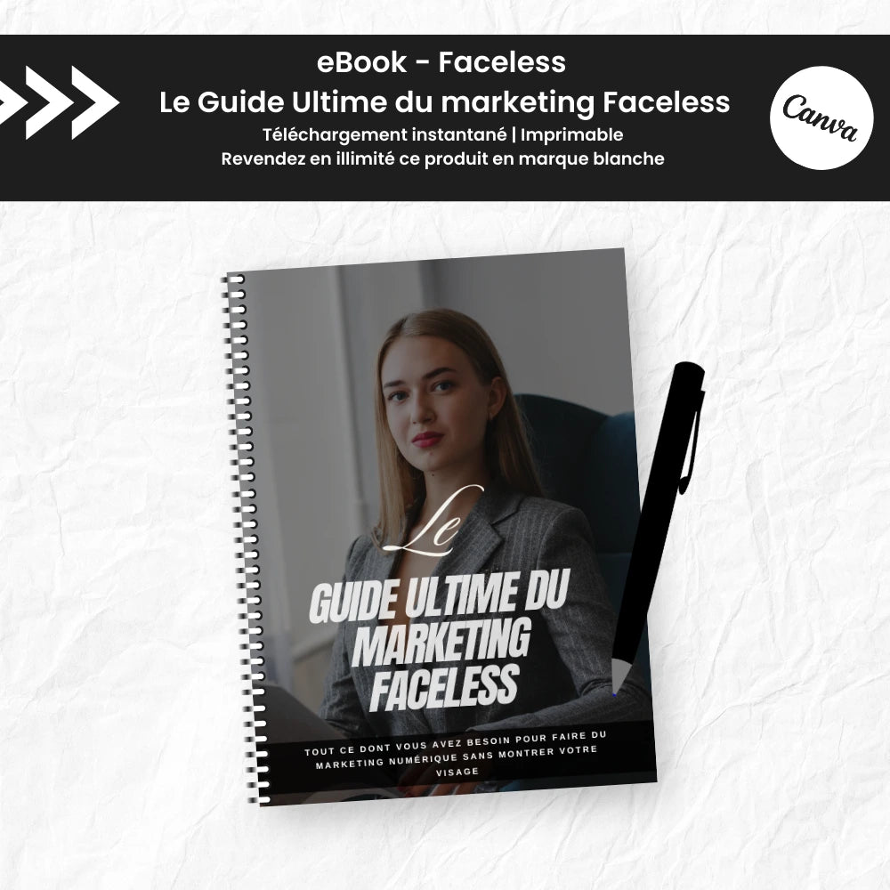 Le Guide Ultime du Marketing Faceless PLR - Captivateur