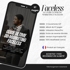 Le Guide Ultime du Marketing Faceless PLR - Captivateur
