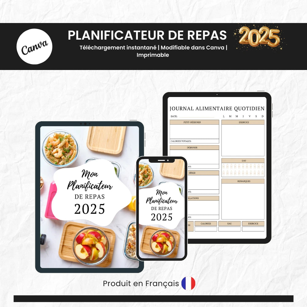 Pack planificateurs pour organiser et structurer votre quotidien - Captivateur