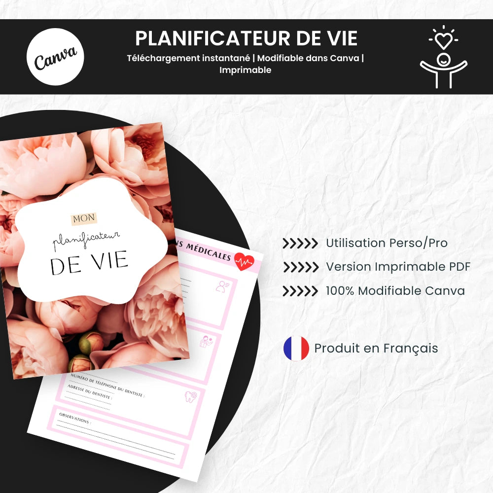 Pack planificateurs pour organiser et structurer votre quotidien - Captivateur