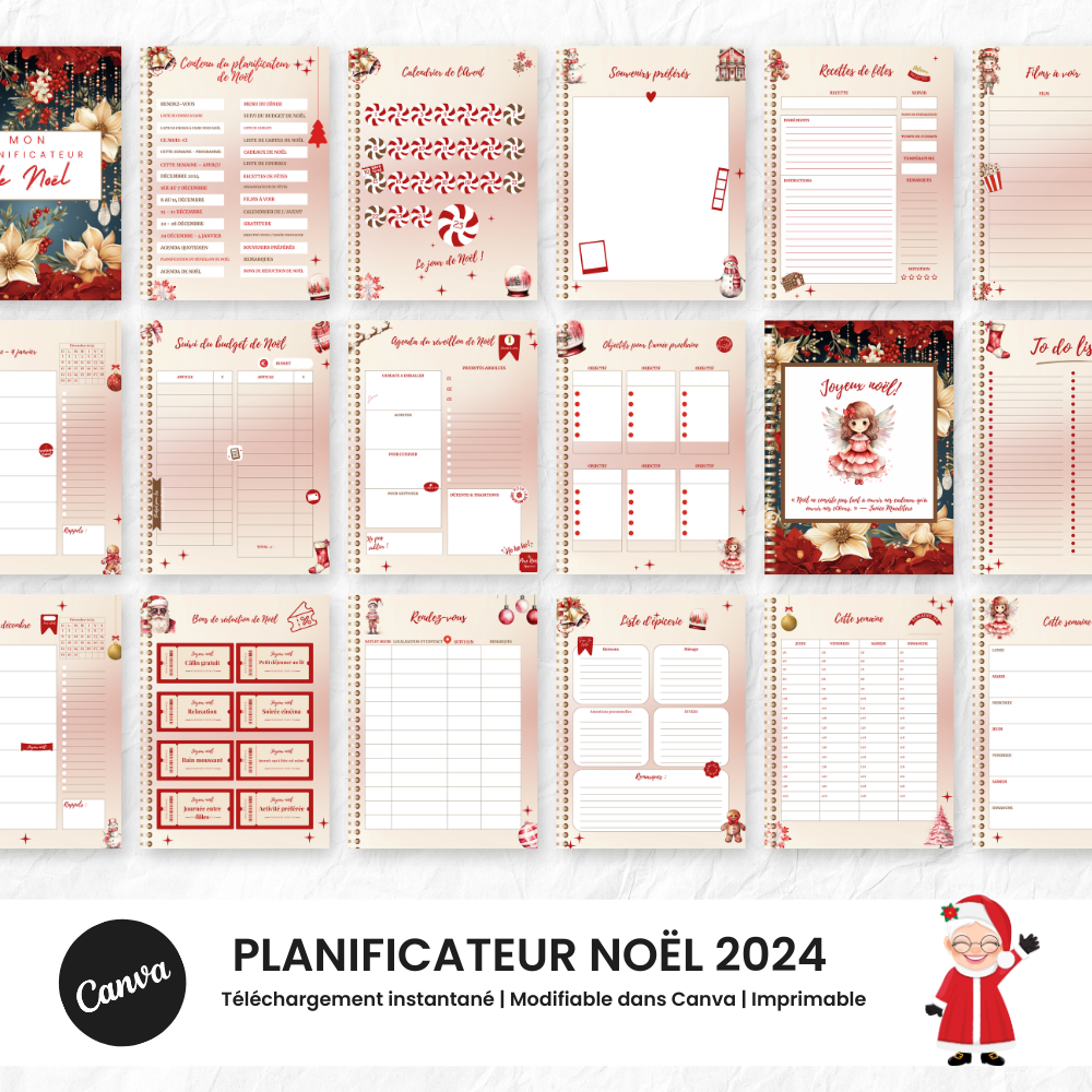 Pack planificateurs pour organiser et structurer votre quotidien - Captivateur