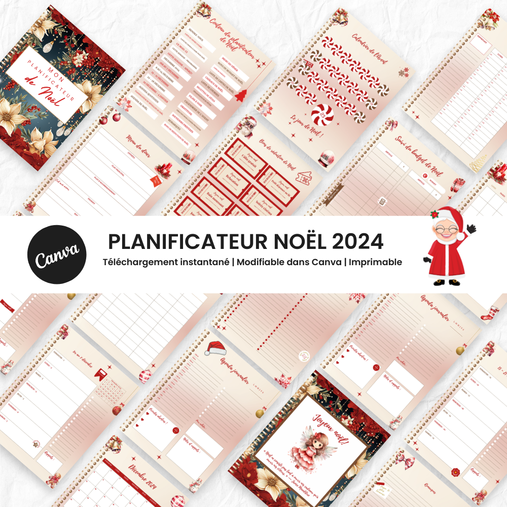 Pack planificateurs pour organiser et structurer votre quotidien - Captivateur