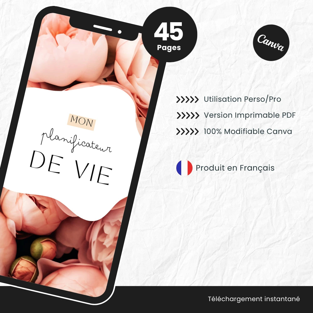 Pack planificateurs pour organiser et structurer votre quotidien - Captivateur