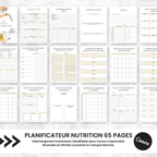 Planificateur Nutrition PLR à utiliser ou revendre sous votre marque - Captivateur