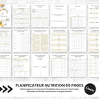 Planificateur Nutrition PLR à utiliser ou revendre sous votre marque - Captivateur