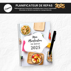 Planificateur PLR de Repas Organisation alimentaire éditable - Captivateur