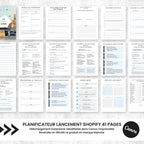 Planificateur Shopify PLR pour réussir le lancement de votre boutique - Captivateur
