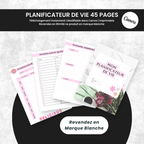 Planificateur de Vie PLR à utiliser ou revendre - Captivateur
