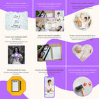 Templates PLR Instagram Pleine Conscience - Feed Puzzle Violet et Blanc (30 Pièces à Revendre) - Captivateur