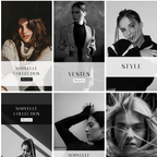 Templates PLR Instagram Story  Mode Noir et Blanc (10 Modèles à Revendre) - Captivateur