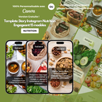 Templates PLR Instagram Story Nutrition (15 Modèles à Revendre) - Captivateur