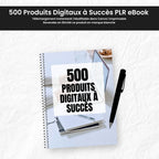 eBook 500 Produits Digitaux à Succès PLR - Captivateur