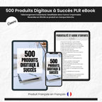 eBook 500 Produits Digitaux à Succès PLR - Captivateur
