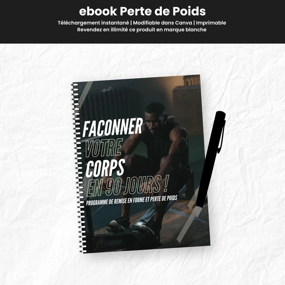 ebook perte de poids PLR Français - Captivateur