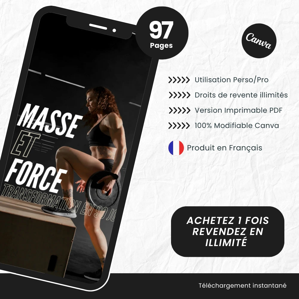 ebook prise de masse PLR Français - Captivateur